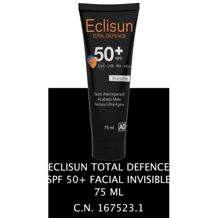 Eclisun Total Defence SPF 50+ Facial Invisible 75 ml