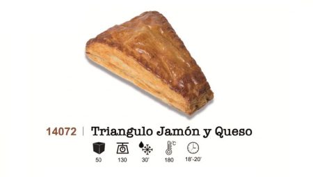 Triangulo Jamon y Queso