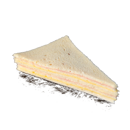 Sandwich de Miga de Jamon y Queso (Caja x 40u)