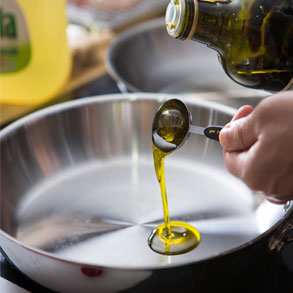 Reutilización de aceite de oliva