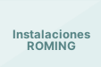Instalaciones ROMING