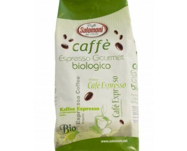 Café Salomoni. Mezcla de café arábica procedente de pequeños cultivos ecológicos de Centroamérica