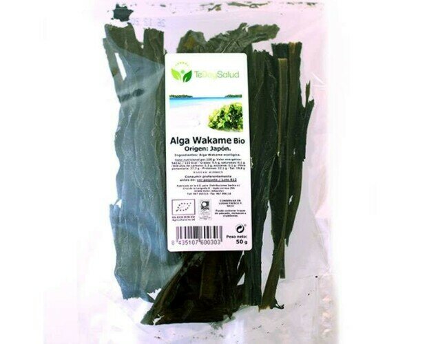 Alga BIO. Deliciosa y nutritiva alga wakame Bio