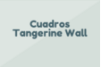 Cuadros Tangerine Wall
