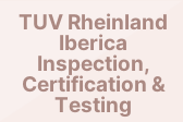 TUV Rheinland Iberica Inspection, Certification & Testing