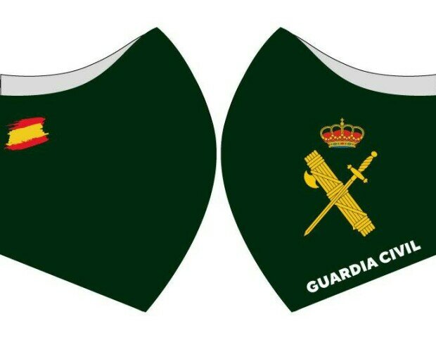 Personalizacion Guardia Civil. Personalizacion Guardia Civil enviada a varios puntos de España