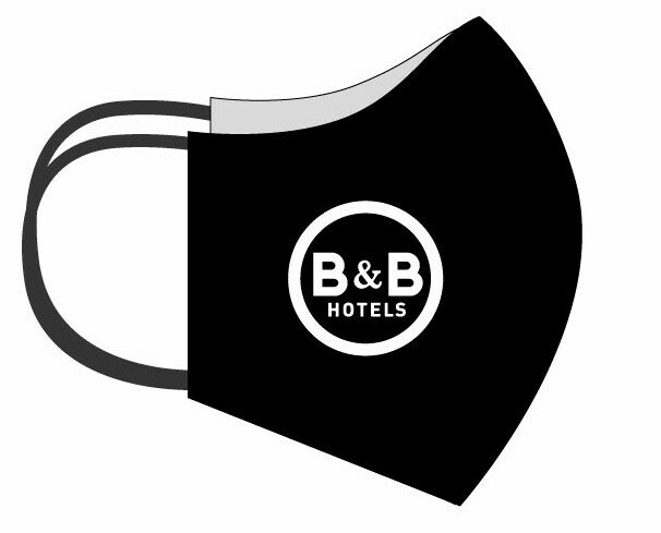 Personalizacion Hoteles. Mascarilla personalizada para la cadena hotelera B&B, somo especialistas en Hoteles
