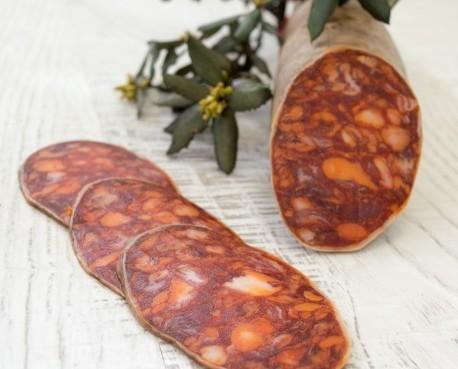 Chorizo ibbellota. Embutido de carnes de bellota ibéricas en tripa natural