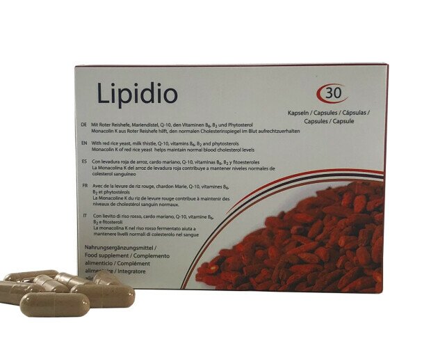 Lipidio. LIPIDIO, PASTILLAS PARA REDUCIR EL COLESTEROL