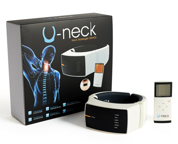U-Neck. U-Neck masajeador cervical con vibración, calor y electro-estimulación