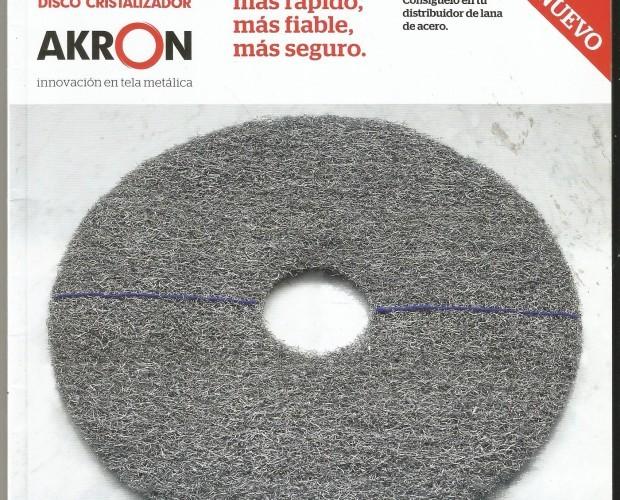Discos Akron. Disco cristalizar AKRON.