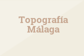 Topografía Málaga