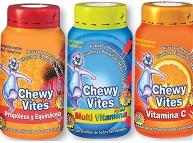 Chewy Vites. Multivitamínico. Vitaminas y minerales para niños y adultos