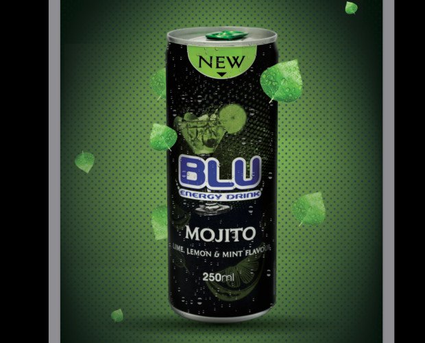 BLU Mojito. BLU Energy Drink sabor a mojito el inigualable