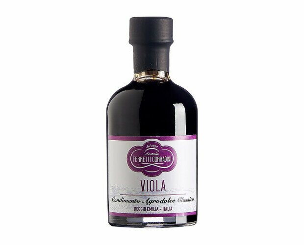 Vinagre de vino Viola. El más joven de nuestros condimentos, envejecido durante al menos 12 meses