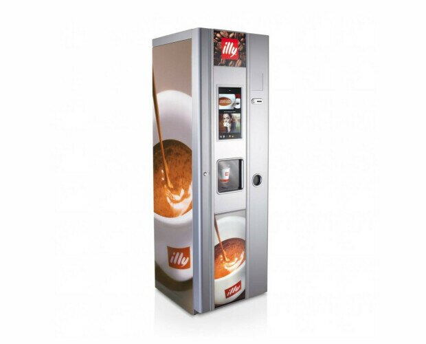 Máquinas vending de café Illy. Máquina de café vending Illy M9 400T