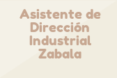 Asistente de Dirección Industrial Zabala