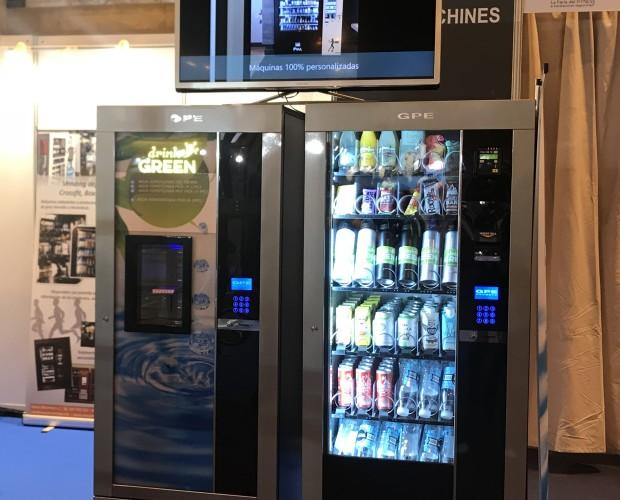 Máquinas de Vending. Alimentos y bebidas saludables