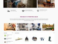 Diseño Web. Diseño de una tienda online para una empresa del sector del bricolaje y ferretería.