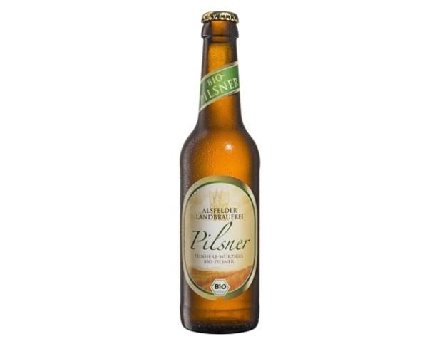 Cerveza Bio Pils. Cerveza de cebada, con un gran sabor.