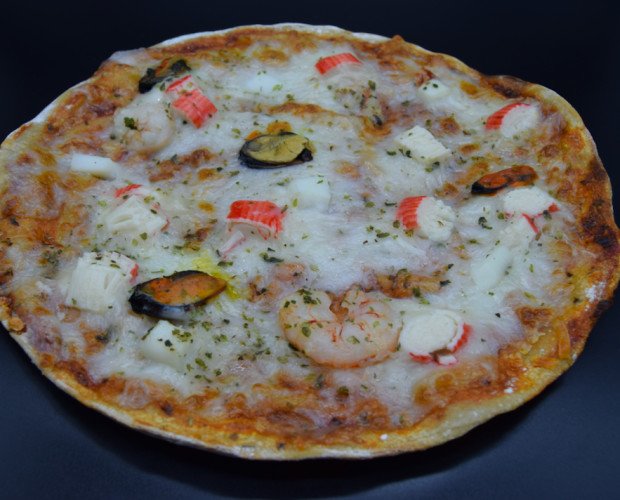 Pizza Marinera. Nuestra versión marinera