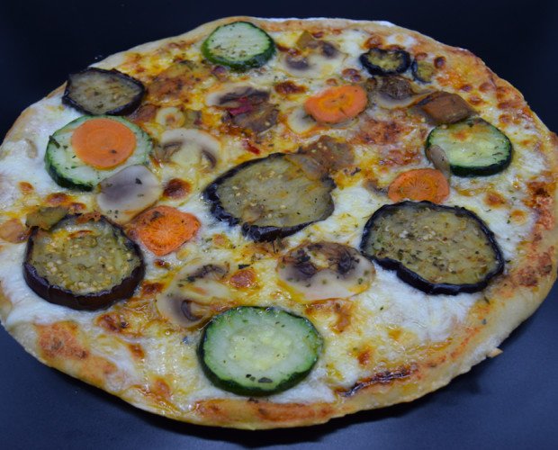 Pizza vegetal. Máximo sabor para vegetarianos