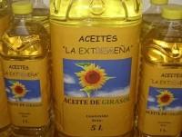 Aceite de Girasol. Aceite de oliva o girasol 100% extremeña