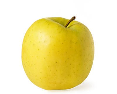 Manzana Golden. Es dulce, aromática y rica en fructosa