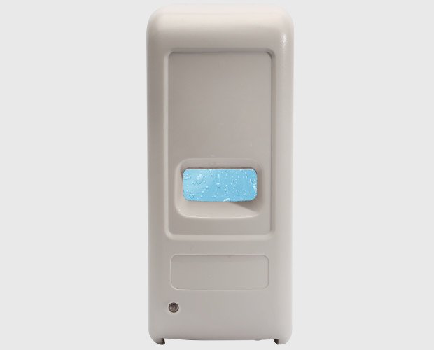 Dispensador de Gel. Dispensador automático de gel hidroalcoholico. Deposito de 1L. Con 4 pilas r14. CE.