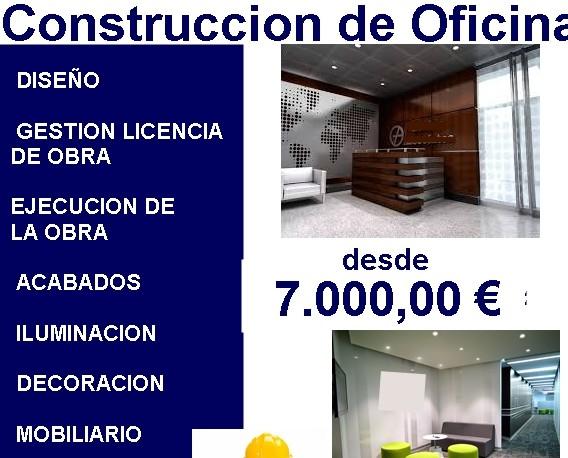 Obras y Reformas. Construcción de oficinas Alicante y Murcia