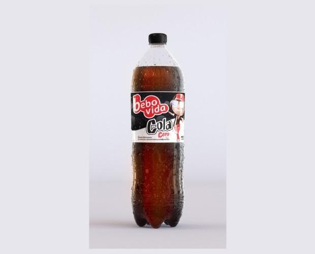 Bebovida Cola Cero. Botella de 2 litros