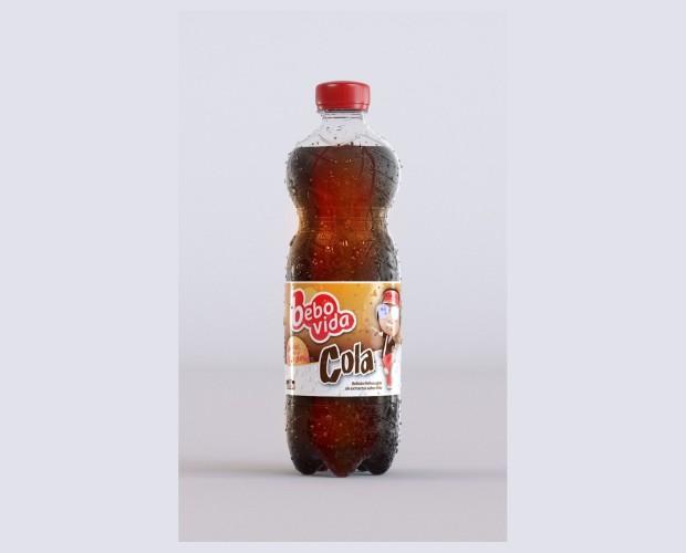 Gaseosa Cola. Botella de 0.5 litros