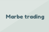 Marbe trading
