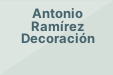 Antonio Ramírez decoración