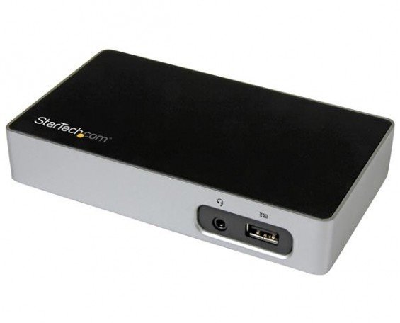 StarTech Replicador de Puertos. Replicador de Puertos DVI a USB 3.0 para Ordenadores Portátiles,
