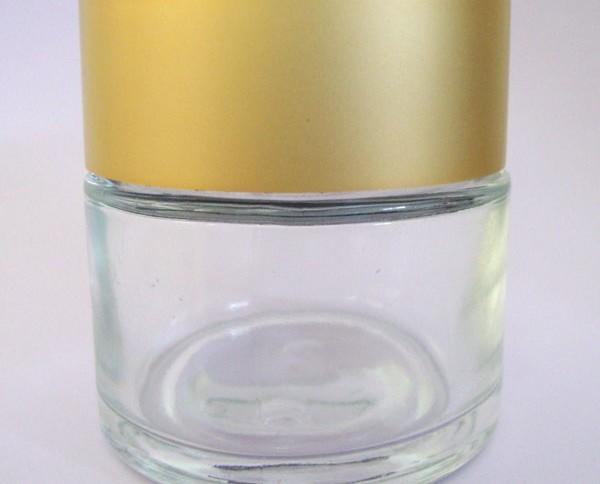Tarro cosmética. 50ml cristal transparente
