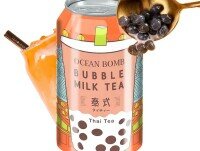Bubble Tea. Bubble milk tea thai tea ocean bombones