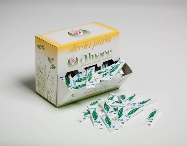 Stevia. Caja green de 50 monodosis