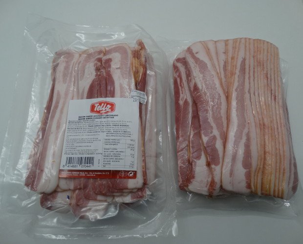 Bacon loncheado. Peso: 150 g