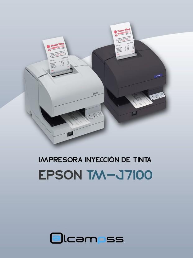 EPSON TM-J7100. Impresora de inyección de tinta de recibos y docs