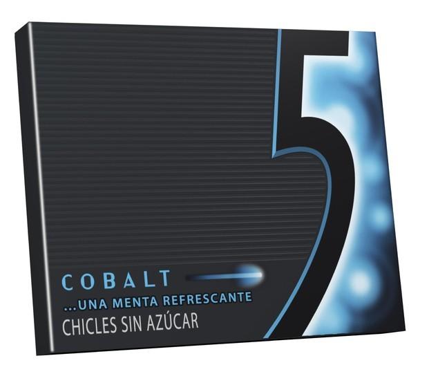 Chicles 5 Cobalt. Menta refrescante