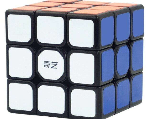 Cubo Qiyi 3x3. Recomendamos este cubo para academias, colegios e institutos por su fiabilidad.
