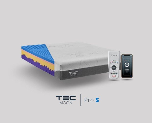 TEC MOON Pro S. Colchón TEC MOON Pro S con mando y app