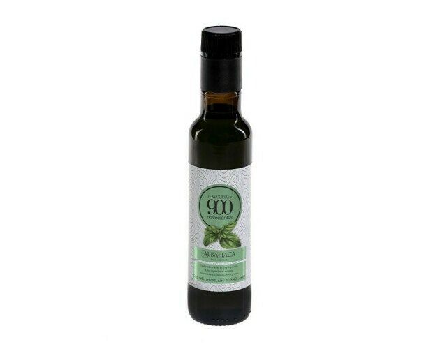 Aceite oliva aroma albahaca. Aceite de Oliva Virgen Extra aroma Albahaca de 250 ml