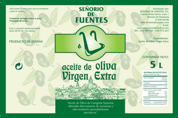 Pet 5l. Aceite de oliva de calidad