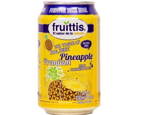 Fruittis Piña Lata. Bebida de Piña en lata