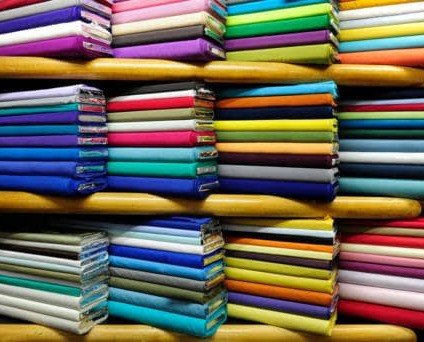 Variedad textil. Tenemos las mejores telas del mercado