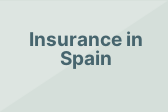 Insurance in Spain