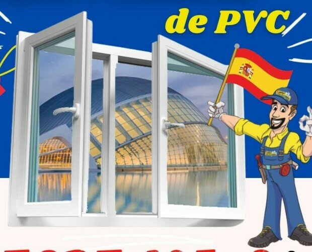 Variedad de ventanas y puertas. Ventanas y puertas de pvc mejor precio de España