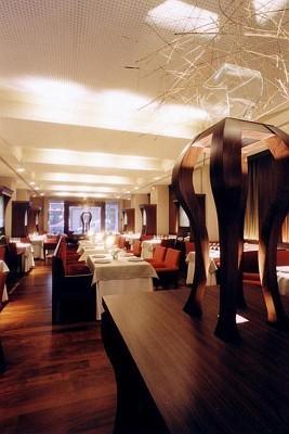 Diseño de restaurante. Decoración y diseño interior de restaurante
